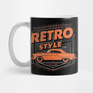 Returning to the Style of Old Cars Since 1920 Mug